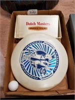 Frisbee & Dutch master cigar box