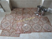 Bathroom Rugs 5pcs (Blythewood Estate)