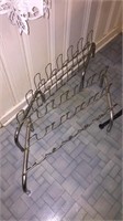 Set of 2 metal shoe racks