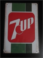 7 UP Tin Sign