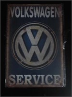 Volkswagen Service Tin Sign