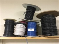 Assorted Partial Rolls of Wire