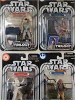 NOC 4 Star Wars 4" action figures
