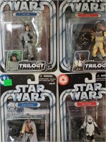 NOC 4 Star Wars 4" action figures