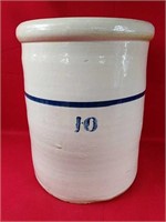 Antique 10 Gallon Stoneware Crock
