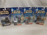 NOC 4 Star Wars action figures