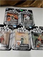 NOC 5 Star Wars action figures