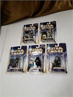 NOC 5 Star Wars action figures