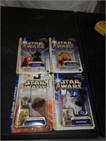 4 NOC Star Wars Action Figures