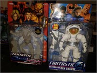 2 NOC Marvel Fantastic 4 Action Figures