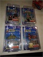 4 NOC Star Wars Action Figures