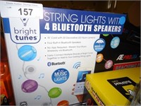 String Lights with Blue Tooth Speakers