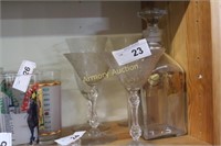 DECANTER WITH GLASSES