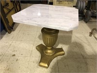 MARBLE TOP END STAND