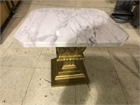 MARBLE TOP END STAND