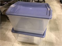 LOT OF 2 TOTES