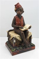 Resin Reading Monkey Collectible Figurine