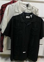 Three Men's Casual Short Sleeve Shirts
