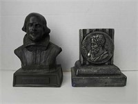 Two Historically Themed Bookends