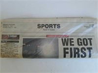 1997 Houston Chronicle - Comets Championship