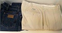 Men's Wrangler Jeans and Ralph Lauren PoloChino