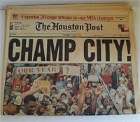 1994 Houston Post - Rockets Championship