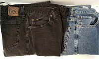 Men's Lee and Levi Jeans