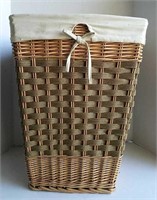 Large Hamper Basket with Fabric Liner