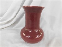 Zanesville mauve vase, 7"H