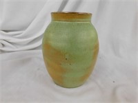 Brown County, Indiana vase, 7"H, hairline crack
