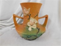 Roseville Magnolia 93-9" vase, green & ????