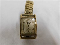 Lord Elgin 10K gold filled wrist watch, did not
