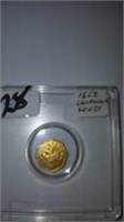 1852 Chippewa gold coin