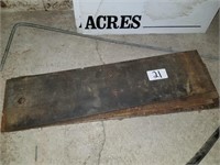 Metal Plates & auction signs