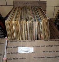 Box Lot Of Vinyl Records Welk Holiday & More