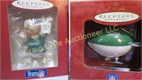 New York Jets ornaments x 2