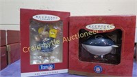 San Diego Chargers ornaments x 2