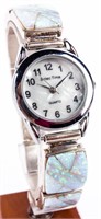 Jewelry Sterling Silver Opal Begay Watch Bracelet