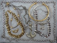 Collection of Gold & Silver Necklaces