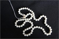 14K FRESHWATER PEARLS; 18"