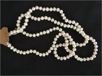34IN PEARL NECKLACE FRESHWATER POTATO PEARLS