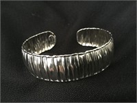 STERLING ITALIAN CUFF BRACELET