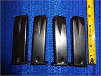 4 - 40 Cal or 9 mm Auto Mags