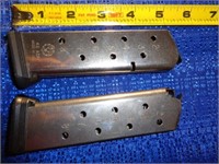2 - Ruger 45 - 8 Shot Mags