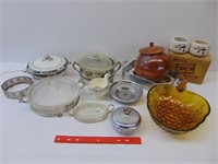 Glassware and Pottery