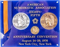 Coin American Numismatic Association 85th An. Set