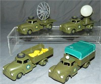 4 Vilmer Military Diecast Vehicles