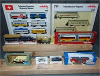 Boxed Marklin HO Beer Cars, Plus