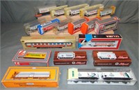 18 Boxed Assorted European HO Trains
