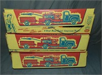 3 Boxed Ideal Compressor Truck & Trailer Sets